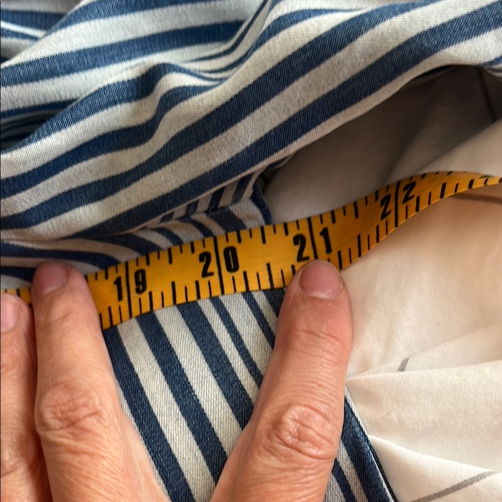 Striped Off-Shoulder Ruffle Top - Picture 6 of 6